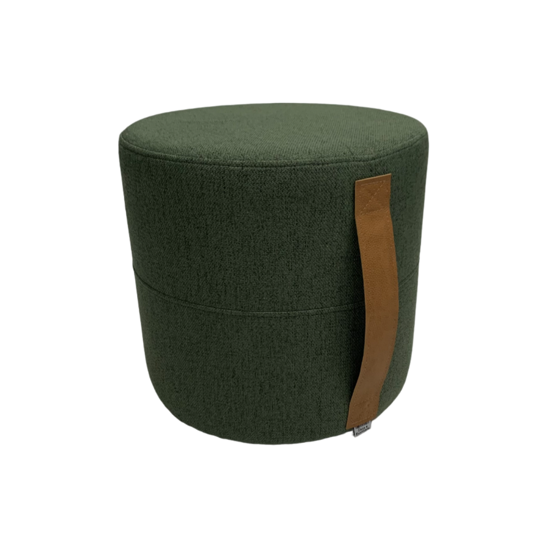 Puff Redondo com Faixa